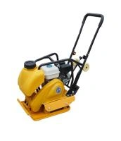 Виброплита 65 кг, 15 кН (Loncin), бак, колесный комплект TOR C-60Т