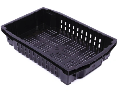 Пластиковый ящик 600х400х130 перфорированный