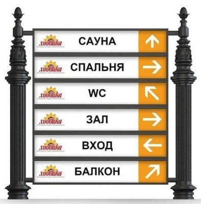 Указатель чугунный низкий арт. 397