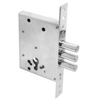 БУЛАТ ЗВ1-3(16).60.00.08  хром, без ц/механизма, б/о. Корпус замка для металлических дверей (20)