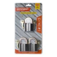 АЛЛЮР  ВС2-27х3 МАСТЕР КЛЮЧ компл.-3 шт. Замок навесной (10)