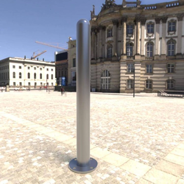 Столбик парковочный нержавеющий «Сфера» 0,785 м