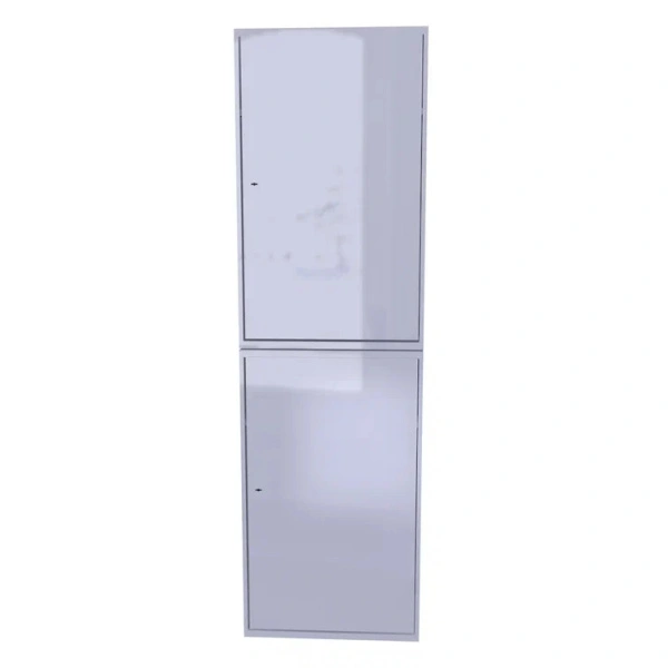 Шкаф для хранения бронежилетов и касок 2000x600x600 мм Светло-серый