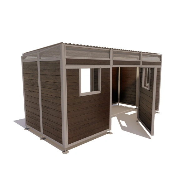 Контейнерная площадка для ТБО с ДПК