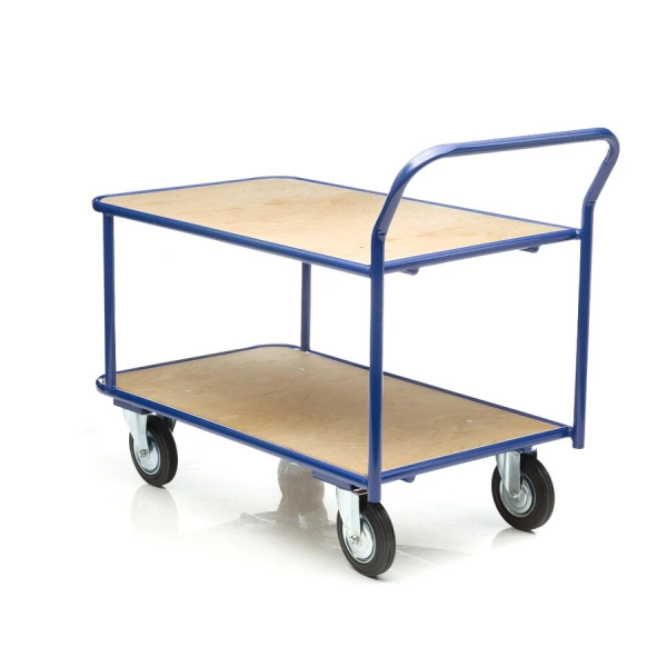 Тележка платформенная Стелла-техник КП-2-Ф-5-8-200-К , 2-х ярусная, 500х800мм
