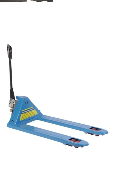 Тележка гидравлическая широковильная 2500 кг 1220х685 мм полиуретановые колеса TOR RHP(BF) PRO