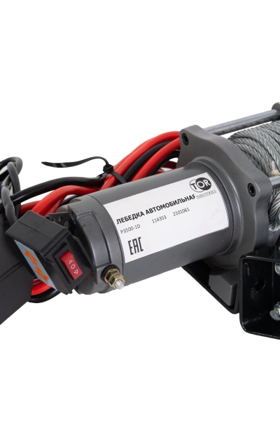 Лебедка (1588 кг/15 м) автомобильная TOR 12 V P3500-1D