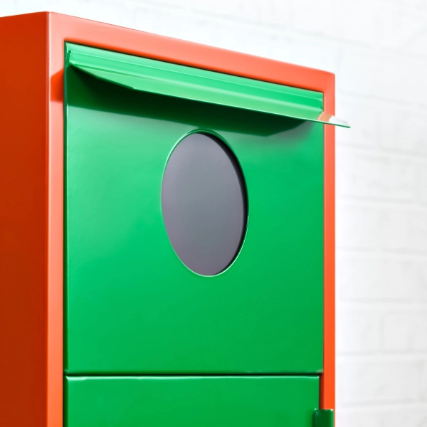 Контейнер для сбора, накопления и хранения отработанных энергосберегающих ламп и ртутных термометров  КЛБ-1 наклейка Батарейки