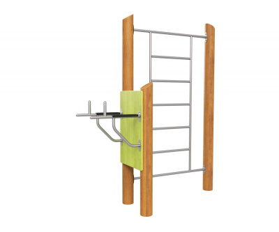 Воркаут ЭКО-5 «Шведская стенка и брусья с подлокотниками»